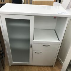 ★ジモティ割あり★ ユーアイ レンジ台 ホワイト H110×W8...