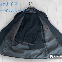 【破棄前最終値下げ】A8フォーマルスーツ　喪服　の画像