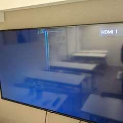 55インチ4K液晶テレビ（訳アリ）を無料でお譲りします（品川事務...