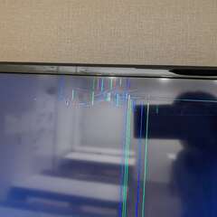 55インチ4K液晶テレビ（訳アリ）を無料でお譲りします（品川事務所　現地受け取り限定）の画像