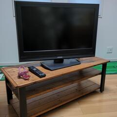 テレビ、テレビ台セット。