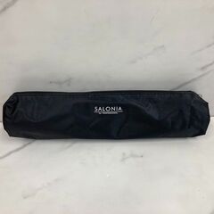【REGASTOCK江東店】 SALONIA サロニア ミニ ストレートアイロン　SL-010SB　ブラックの画像