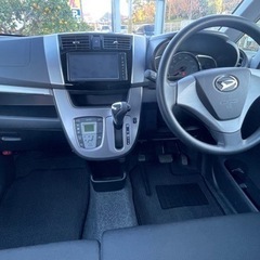 ★値下げしました★早い者勝ち！平成25年ムーヴカスタムX   車検あり　禁煙車　TVナビ　プッシュスタート　の画像