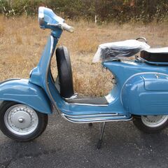 訳あり　 ビンテージ　1966-75年代 【ベスパ スプリント150】 丸目ライト レストア車両 エンジン実働 国内未登録　⑤の画像