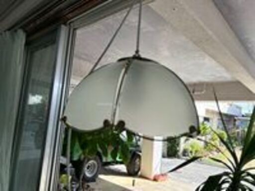 レトロ傘　照明器具