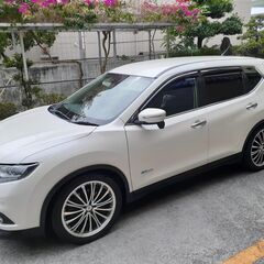 【車検2年付！】★平成28年12月登録　日産 エクストレイル（XTRAIL）２０Ｓ ハイブリッド 4WD　ローダウン仕様　20incホイールの画像