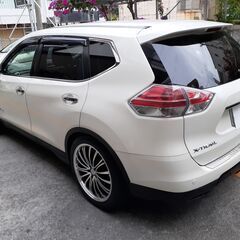 【車検2年付！】★平成28年12月登録　日産 エクストレイル（XTRAIL）２０Ｓ ハイブリッド 4WD　ローダウン仕様　20incホイールの画像