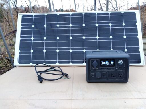 ポータブル電源 BLUETTI EB3Aメーカー再生品 ＆100Wソーラーパネル セット