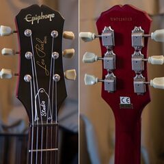 【お取置き中】★Epiphone Les Paul Studio Wine Red 1997年の画像