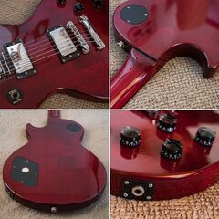 【お取置き中】★Epiphone Les Paul Studio Wine Red 1997年の画像