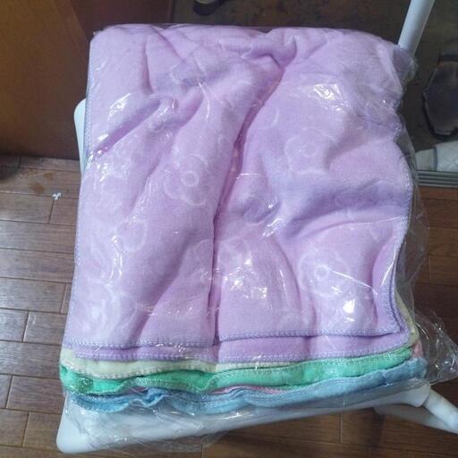 フェイスタオル10枚/新品、未使用