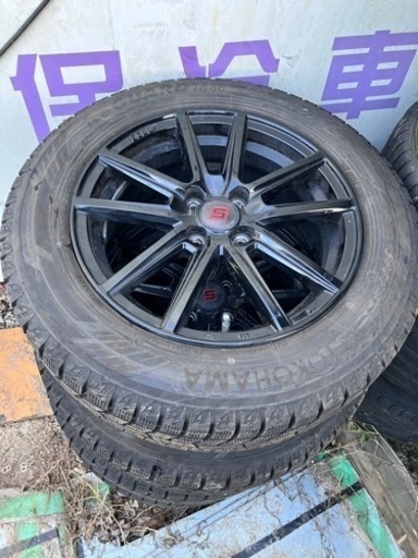 タイヤ、アルミホイール　195/65R16