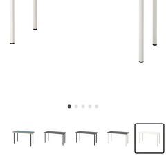 IKEAデスク140cm ラグカプテン 定価6,990円の画像