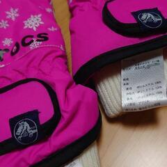 スノーウエア110。手袋セットの画像