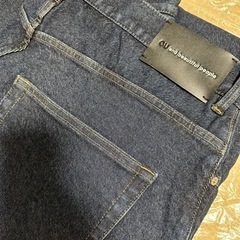 GU×beautifulpeople  ブラッシュドバルーンジーンズ　blueの画像