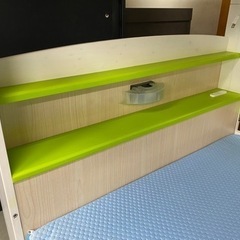 【愛品館 江戸川店】北欧調 木製 2段ベッド ID:153-018829-007の画像