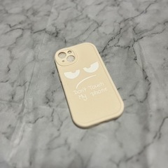 iPhone13ケース 新品 オフホワイト