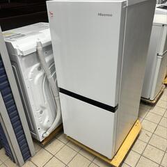 ★【ハイセンス】美品 ❗ 2ドア冷蔵庫  2022年製  (2024年3月までメーカー保証付き) ［HR-D13E2W］【3か月保証付★配達に設置込】💳自社配送時🌟代引き可💳※現金、クレジット、スマホ決済対応※   