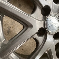 アルミホイールつき　スタッドレスタイヤ　165/70R14 81Q 4本セットトヨタパッソで使用　写真続きの画像