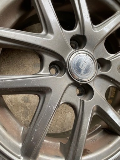 アルミホイールつき　スタッドレスタイヤ　165/70R14 81Q 4本セットトヨタパッソで使用　写真続き