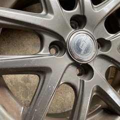 アルミホイールつき　スタッドレスタイヤ　165/70R14 81Q 4本セットトヨタパッソで使用　写真続きの画像