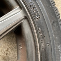 アルミホイールつき　スタッドレスタイヤ　165/70R14 81Q 4本セットトヨタパッソで使用　写真続きの画像