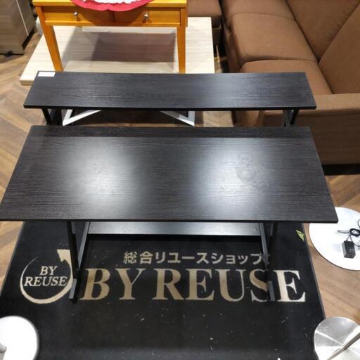 【BY REUSE霧島国分新町店 出張買取•見積完全無料¥0】パソコンワークデスク（黒）