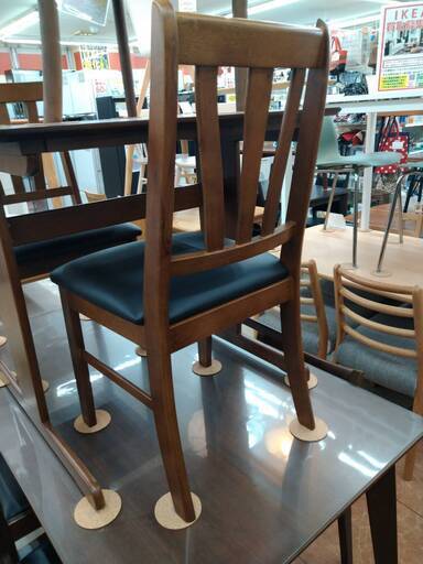 ?未使用品?大川家具直送 ダイニング 3点セット 28