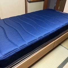 美品　定価12万円　フランスベッド×TOYOBO  シングル　マットレスの画像
