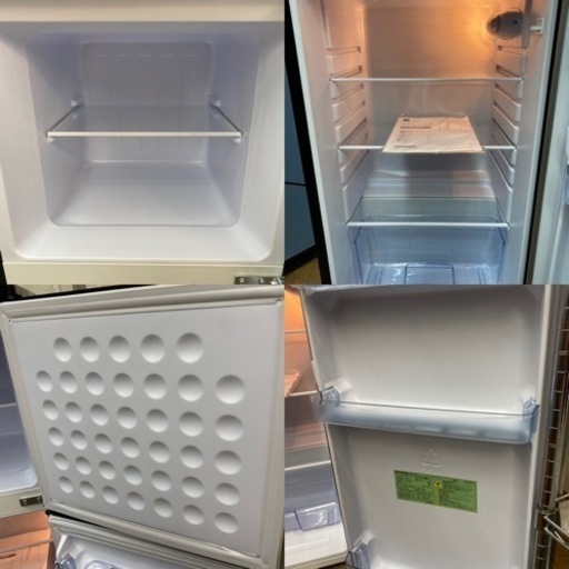 I749 ? 2020年製の美品♪ アズマ  冷蔵庫 (136L) ⭐ 動作確認済 ⭐ クリーニング済