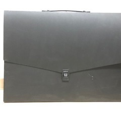 ポートフォリオ　キャリングバッグ　ドキュメントファイル 書類入れ 印刷 製版 デザイン アートケース　黒の画像