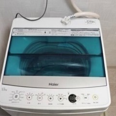 Haier 洗濯機　5.5kg 2018年製　4000円