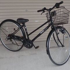 大人用　自転車　『ｐｌｕｖｉａle」２７インチ　６段ギア装備