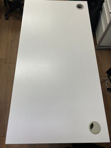 オフィスデスク パソコンデスク 机 ホワイト オフィス家具