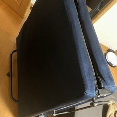 折りたたみベッド+高反発マットの画像