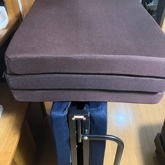 折りたたみベッド+高反発マットの画像