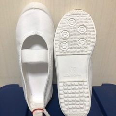 美品　17cm 上履き　の画像