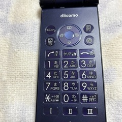 これ以上不可最終値下げ🌟docomo ガラホSH-01J 紺色の画像