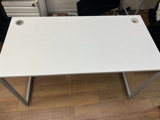【５００円お得！】オフィスデスク オフィスチェア 鍵付きキャビネット ３点セット
