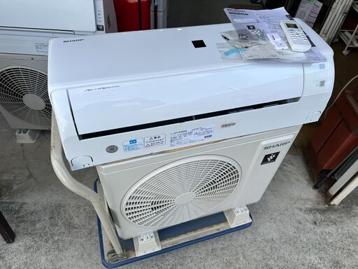 【動作保証あり】SHARP シャープ 2022年 2.2kw 6畳用 冷暖房ルームエアコン AY-P22DH【管理KR430】