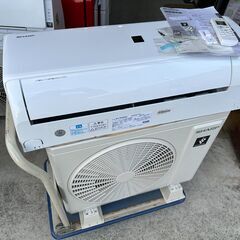 【動作保証あり】SHARP シャープ 2022年 2.2kw 6畳用 冷暖房ルームエアコン AY-P22DH【管理KR430】