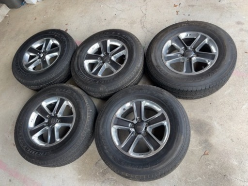 ラングラー JL サハラ 純正　タイヤホイール5本セット