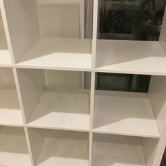 IKEA カラックス ４ｘ３ 白の画像