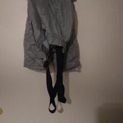 140cm/キッズ/ スキーウェア/ 迷彩/上下の画像