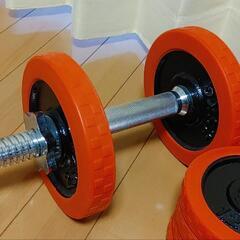 ダンベル1ペア、片側15kgの画像