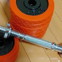 ダンベル1ペア、片側15kgの画像