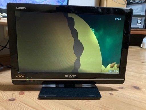 シャープ　アクオス　SHARP AQUOS 19型　2012年式　テレビ　外付けHDD対応