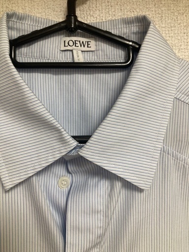 ロエベおしゃれシャツ定価12万円