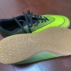 未使用　ナイキ フットサル ブラバータ II TF メンズ 27.5 L NIKE イエローの画像