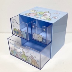 すみっコぐらし 卓上引き出しケース 小物入れの画像